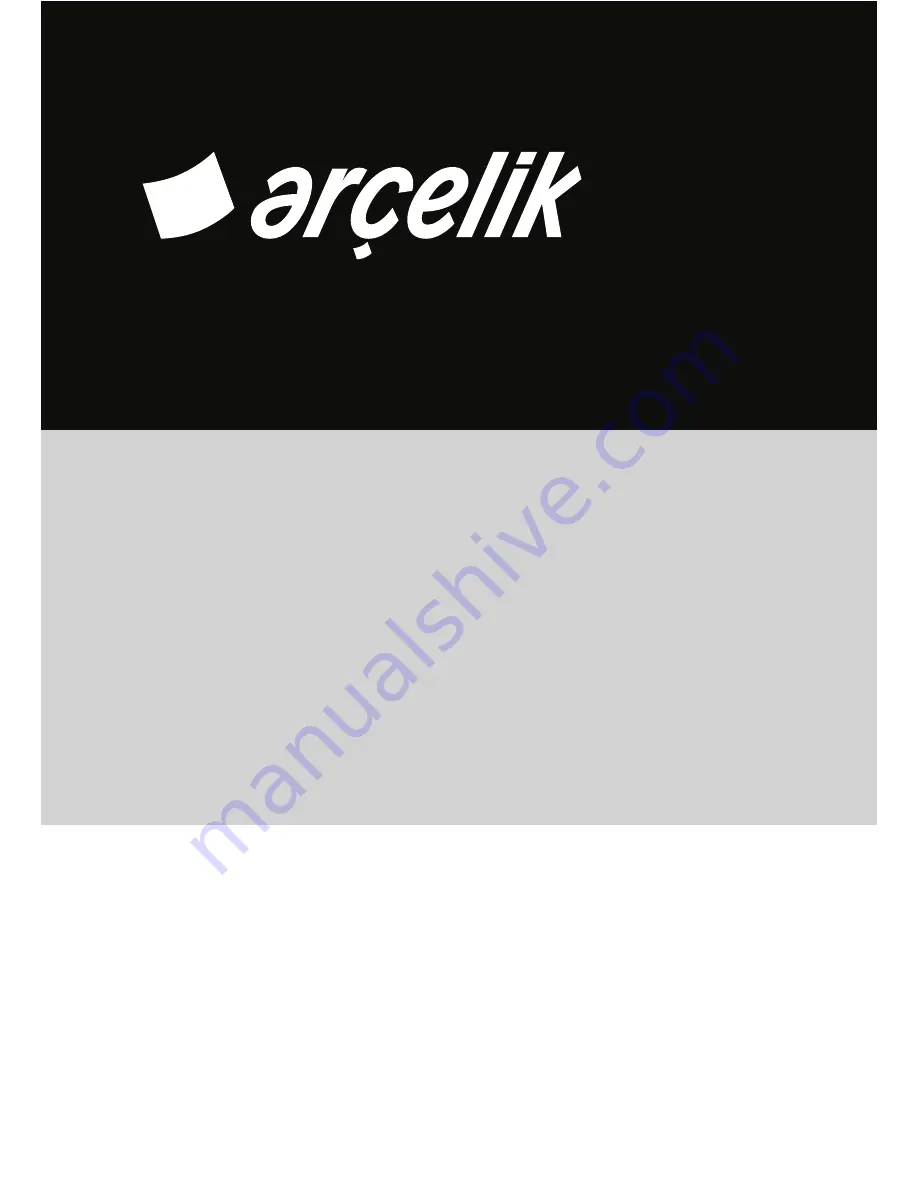 arcelik 2052 DY User Manual Download Page 1