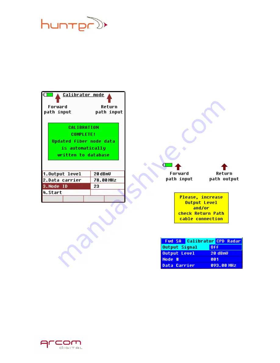 Arcom Digital Quiver XT User Manual Download Page 59