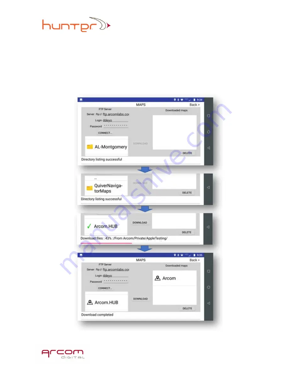 Arcom Digital Quiver XT User Manual Download Page 68