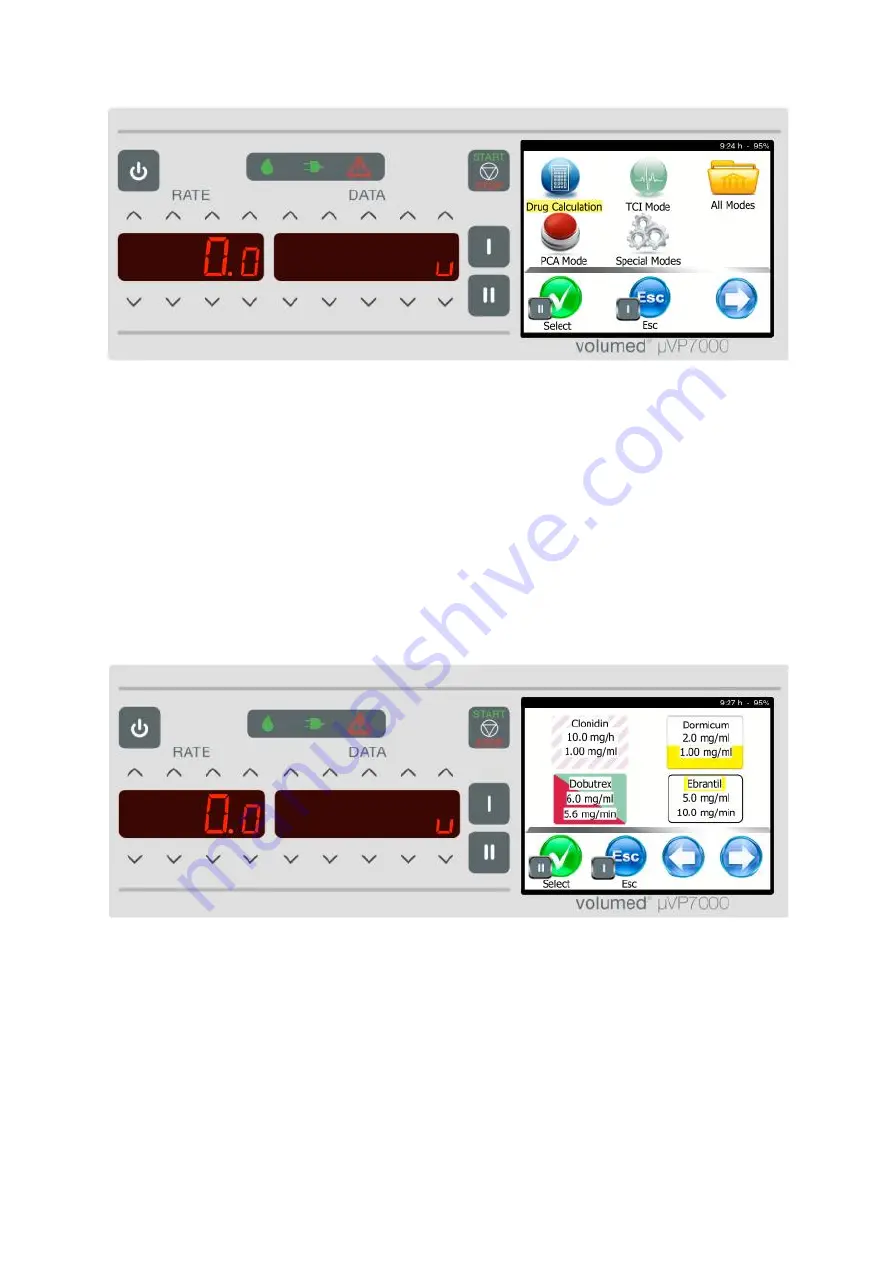 Arcomed Volumed uVP7000 Premium Скачать руководство пользователя страница 21