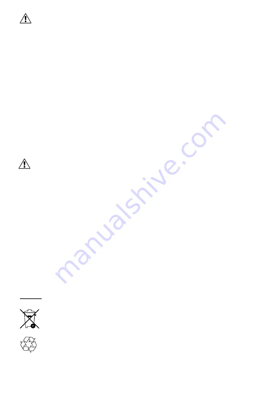 Arcora ANIKO 25 BRUSH Using And Maintenance Manual Download Page 23