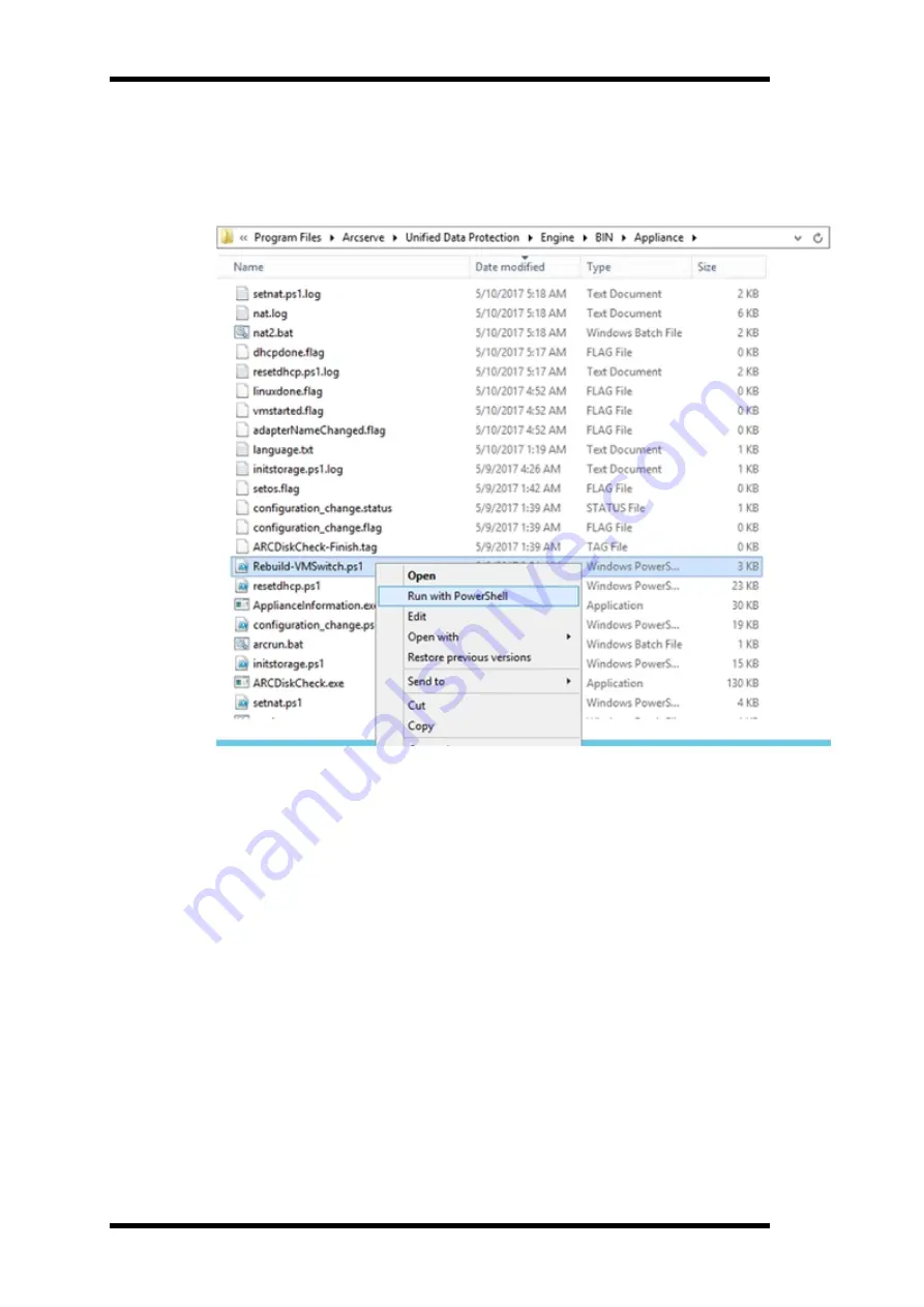 Arcserve 7100 User Manual Download Page 128