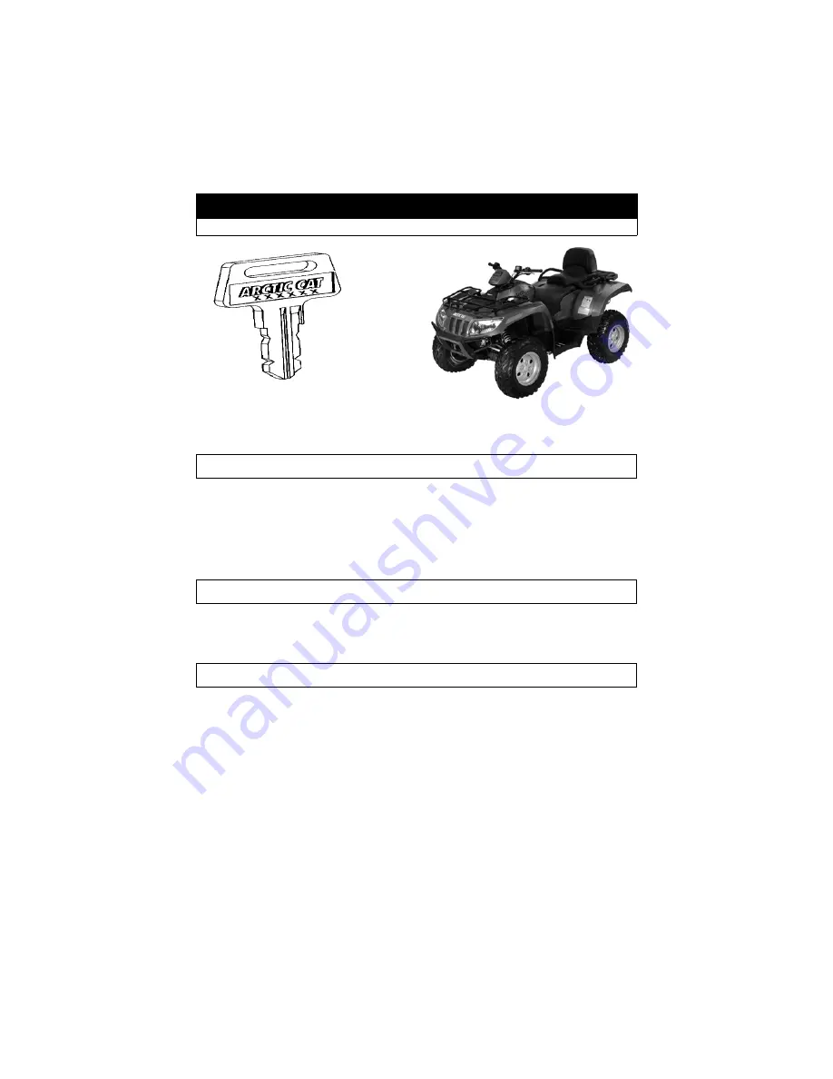 Arctic Cat 2010 1000 H2 TRV Operator'S Manual Download Page 103