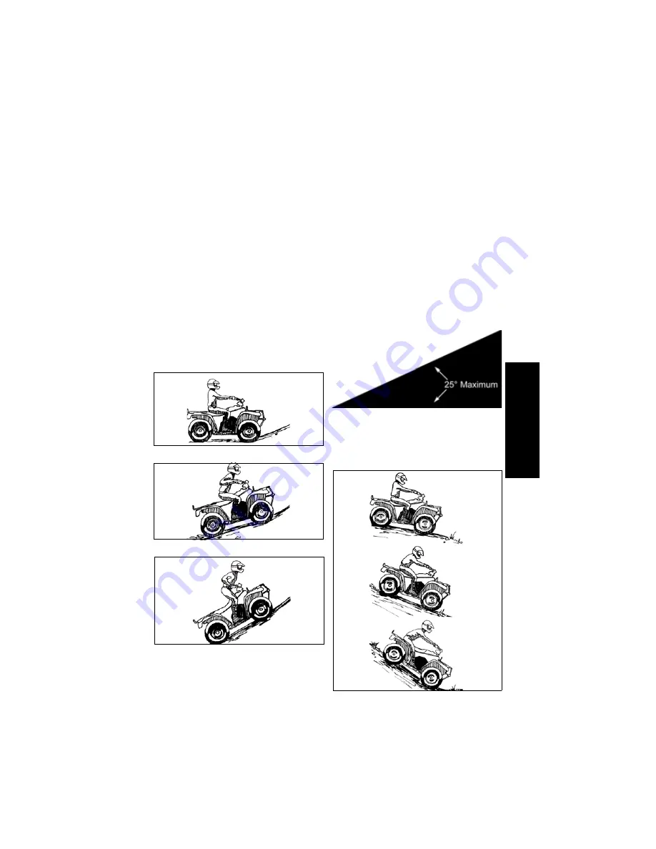 Arctic Cat 2012 350 HS Operator'S Manual Download Page 37