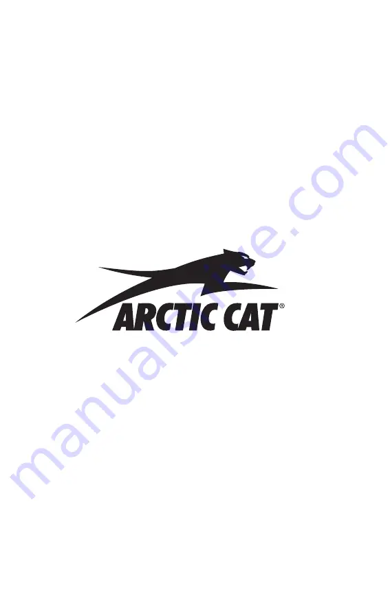 Arctic Cat M6000 Operator'S Manual Download Page 64