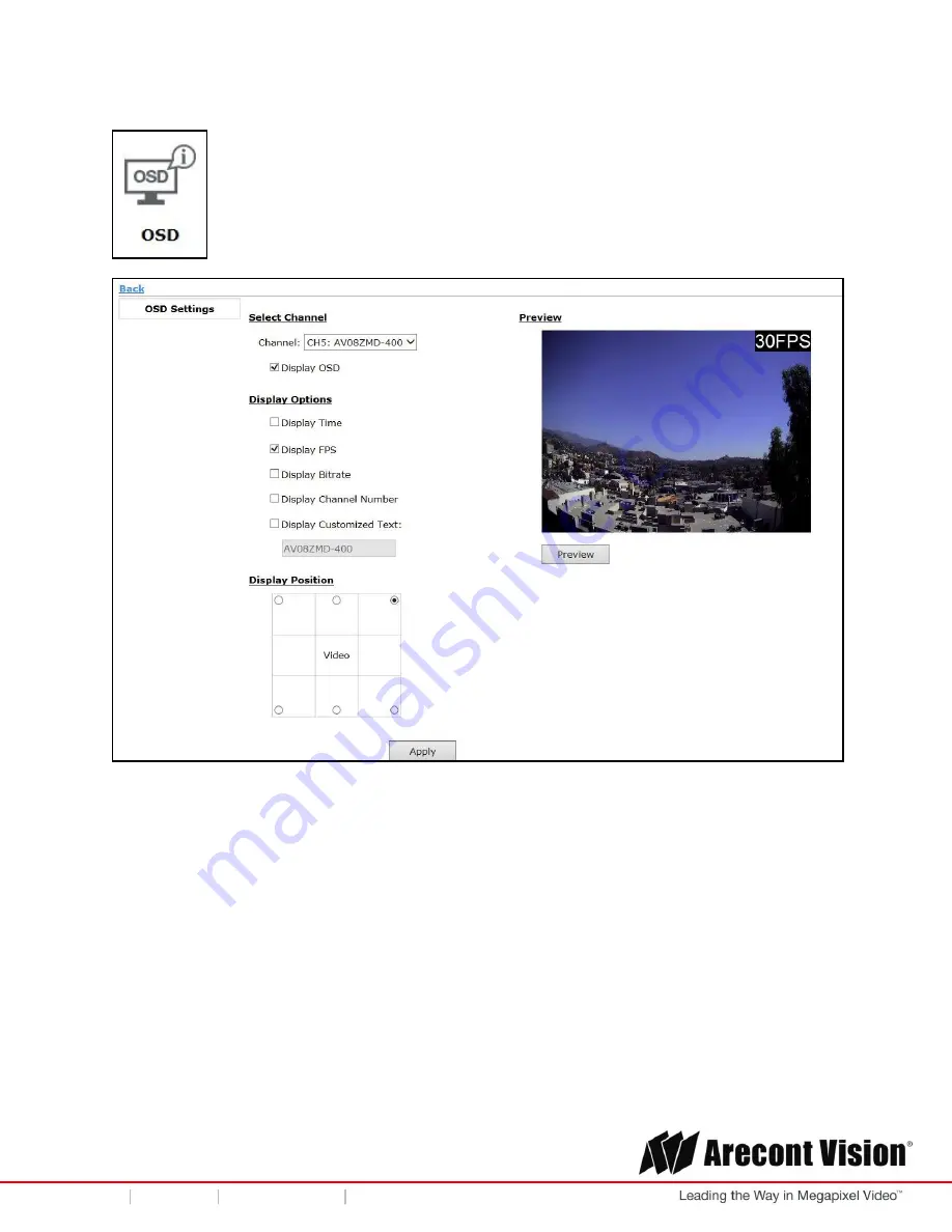 Arecont Vision AV NVR Series User Manual Download Page 42