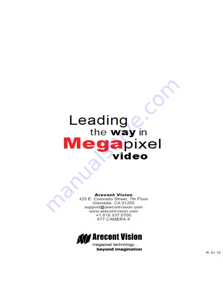 Arecont Vision MegaDome AV1355DN-1HK Installation Manual Download Page 19