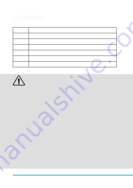 ARENDO 20190130GZ034 User Manual Download Page 10