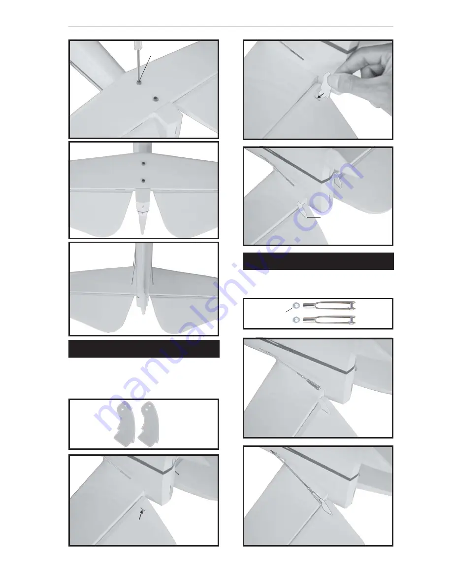 arf MINIMOA GLIDER Instruction Manual Download Page 11