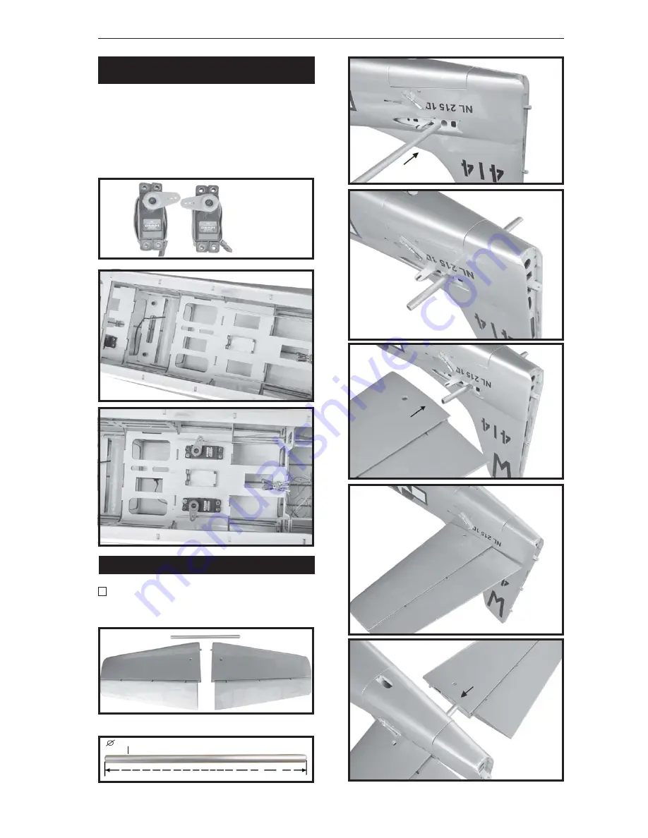 arf P-51 MUSTANG Instruction Manual Download Page 19