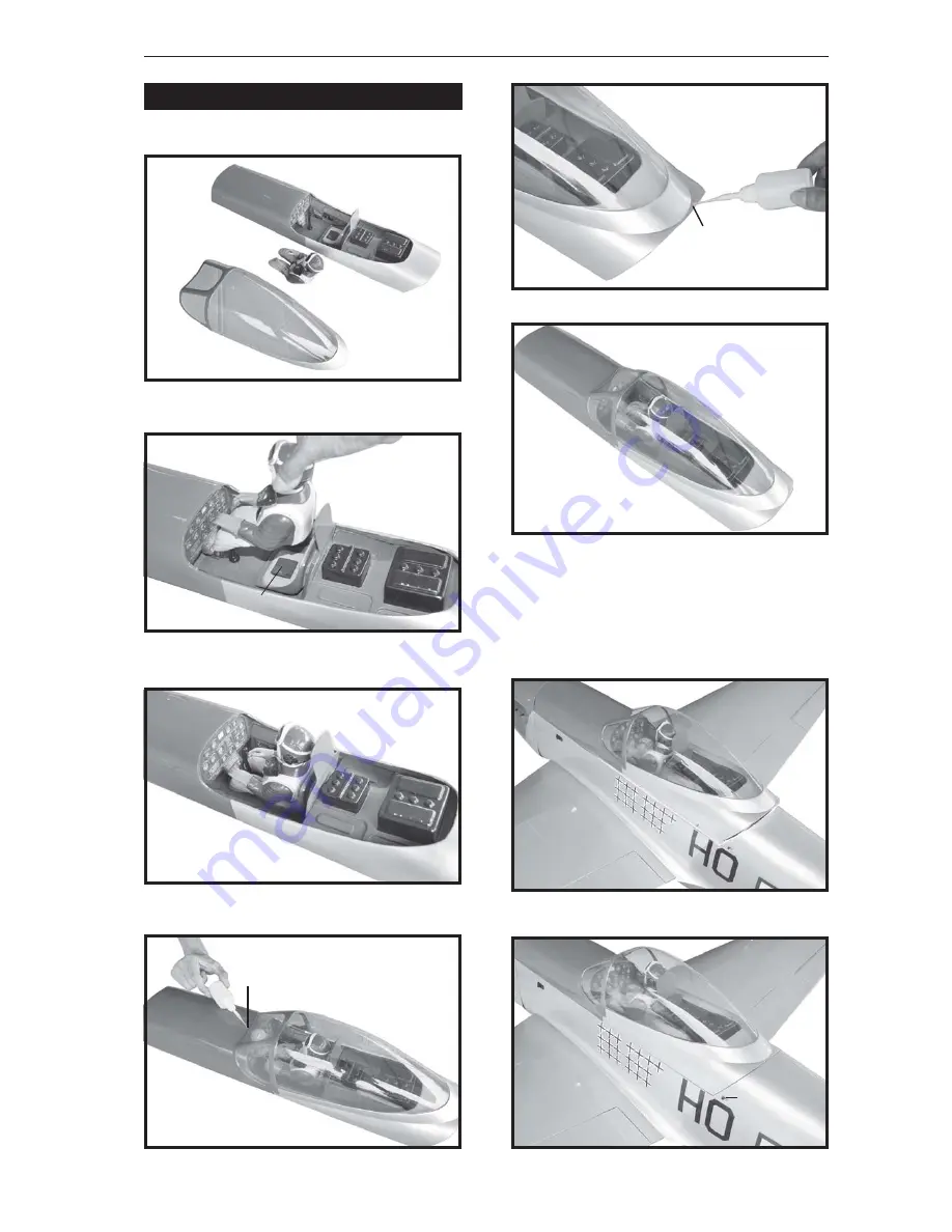 arf P-51 MUSTANG Instruction Manual Download Page 31