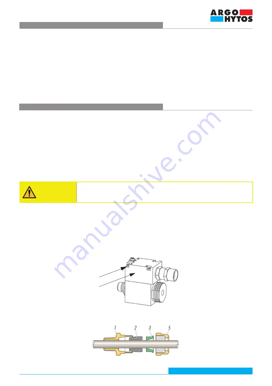 Argo-Hytos SD3EX-B2 Operating Instructions Manual Download Page 34