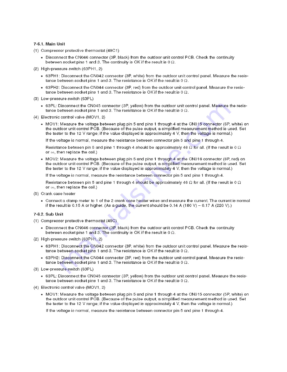 Argo AD45MHG Service Manual Download Page 53