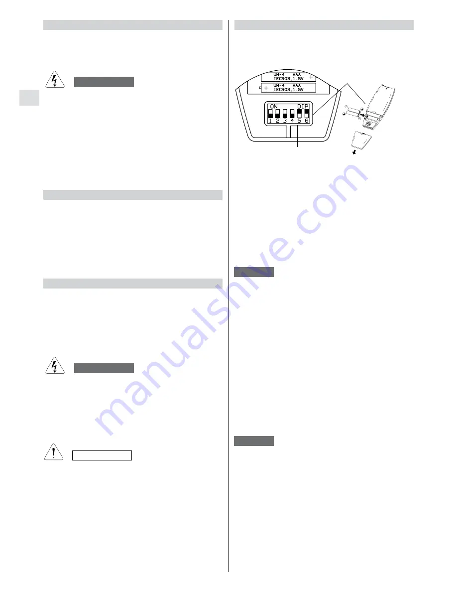 Argo ADIBS13DC Operating Instructions Manual Download Page 4