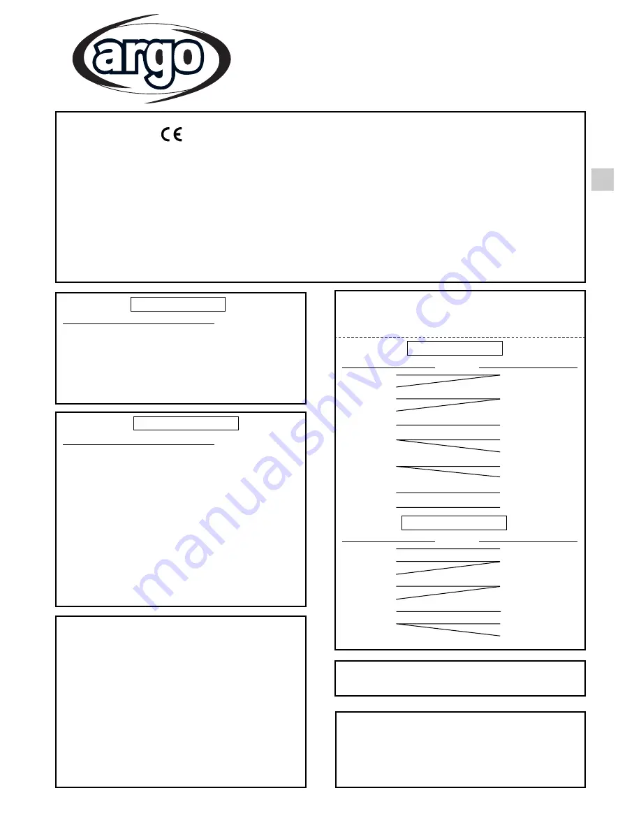 Argo AE720SH Installation Instructions Manual Download Page 9