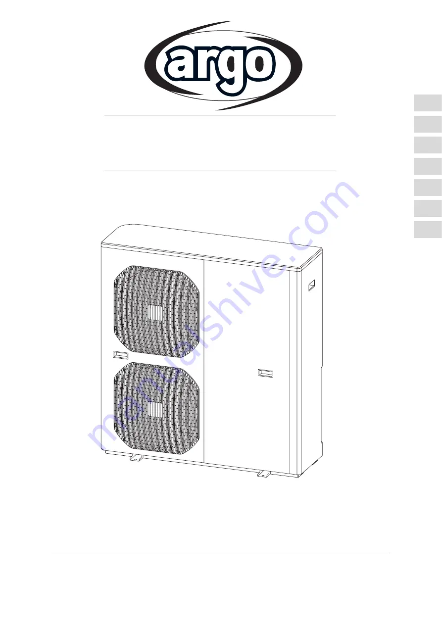 Argo AEI1G140 3PH Скачать руководство пользователя страница 1