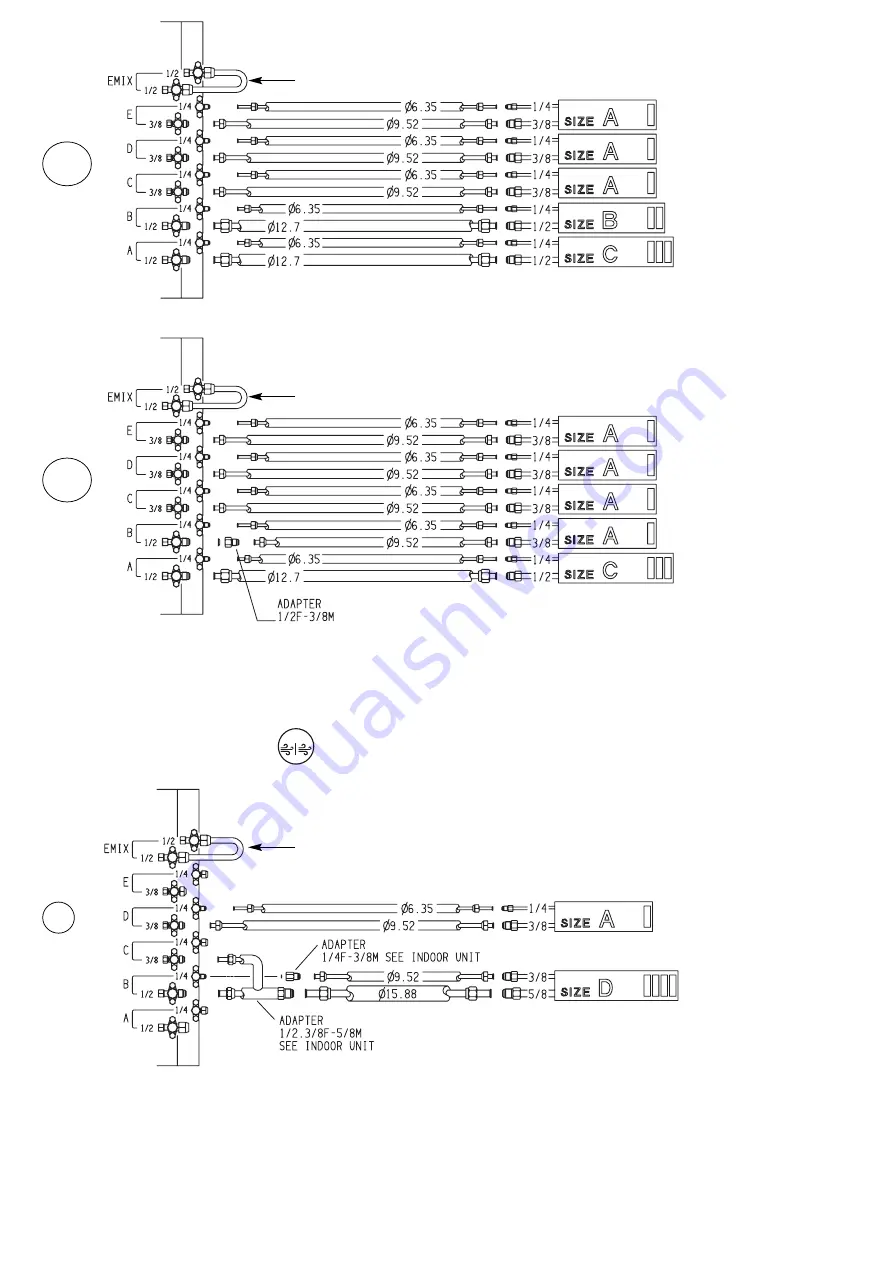 Argo AEI1G140 3PH Installation Instructions Manual Download Page 61