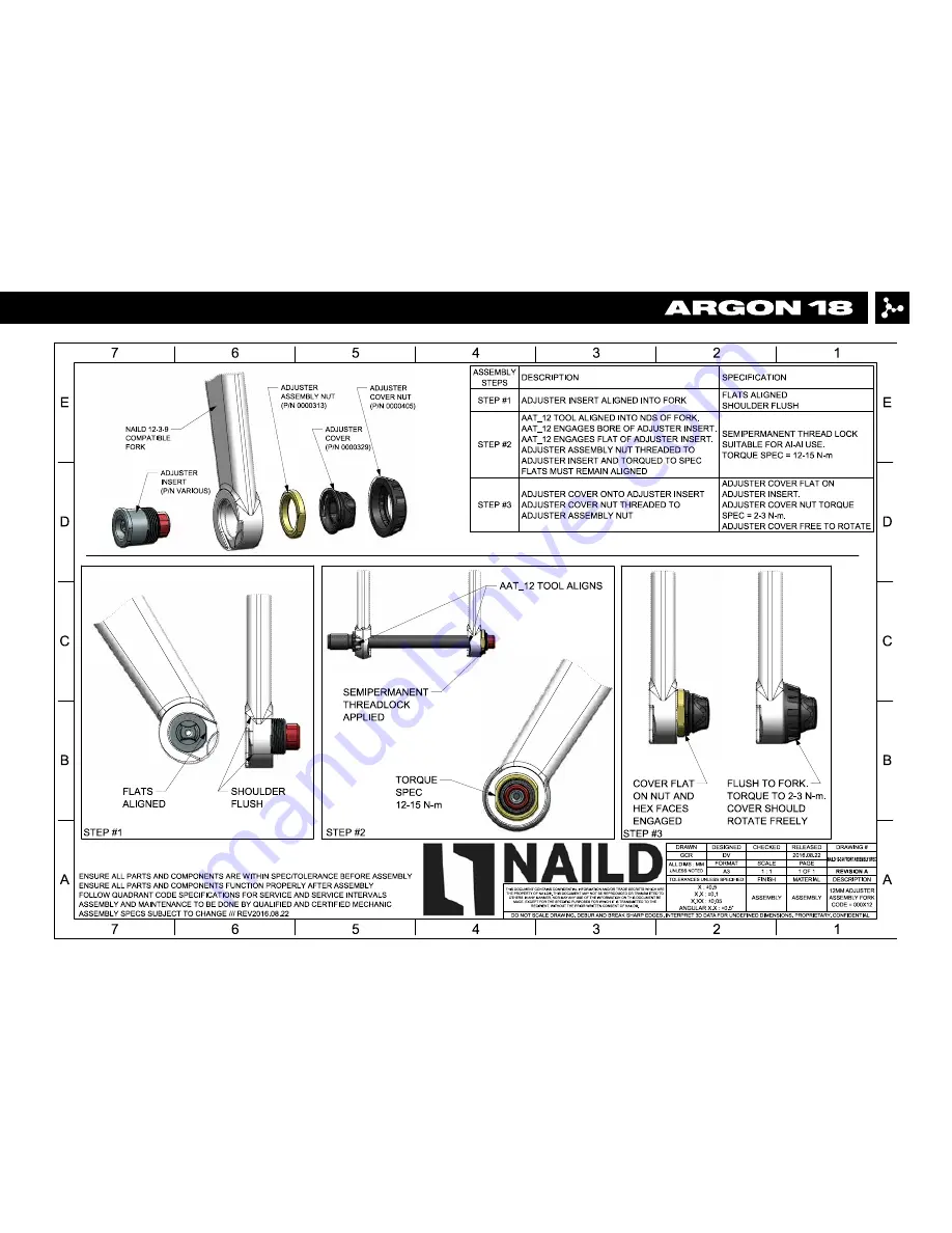 Argon 18 GALLIUM PRO Assembly Manual Download Page 30