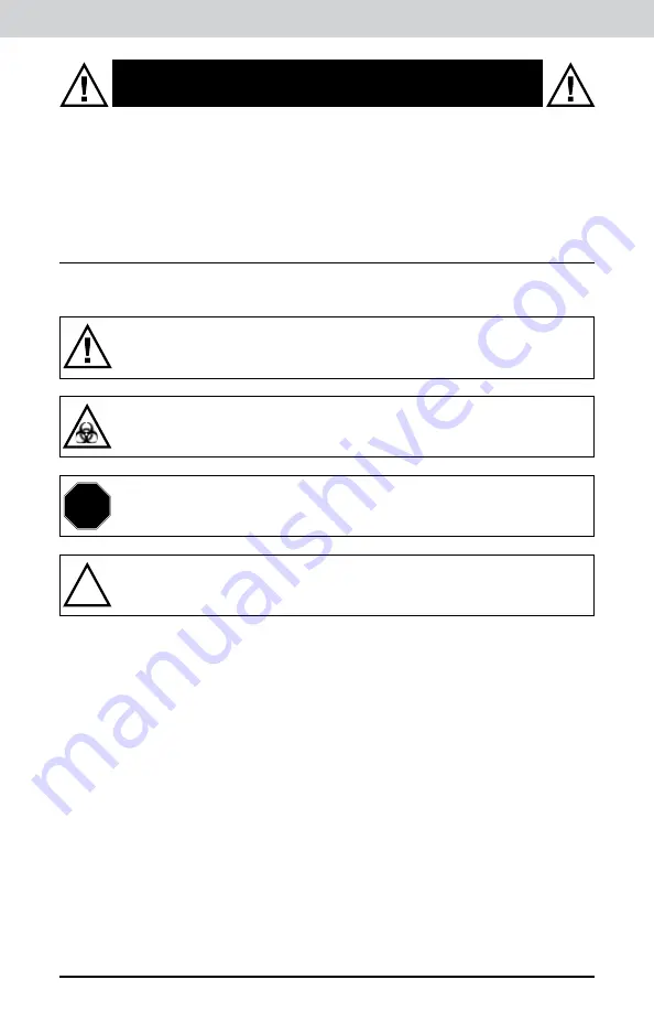 Argos Technologies EVac Operator'S Manual Download Page 4