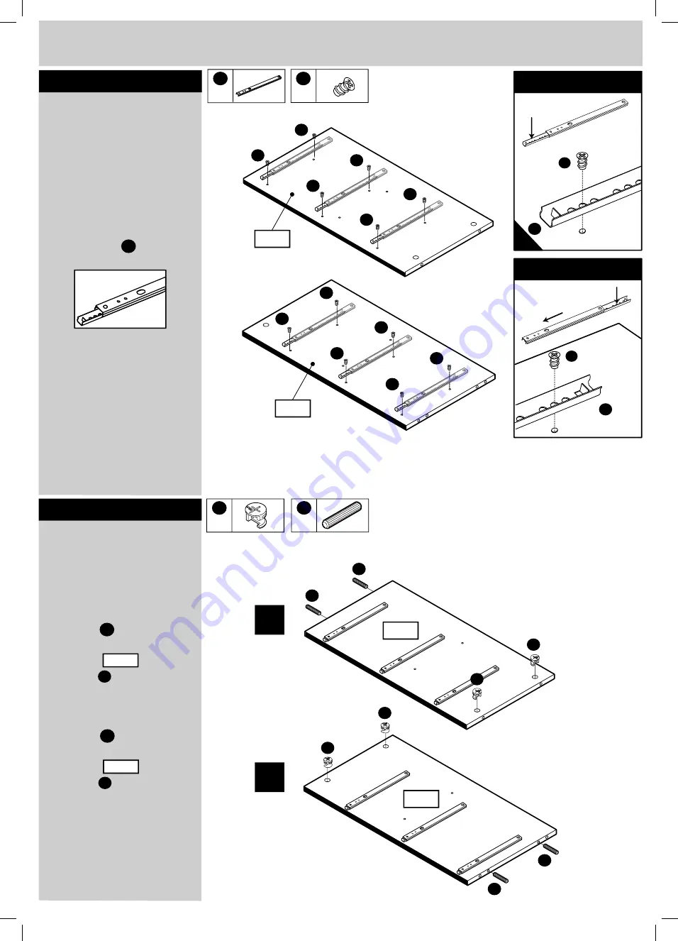 Argos 2 Door 3 Drawer Sideboard Assembly Instructions Manual Download Page 8