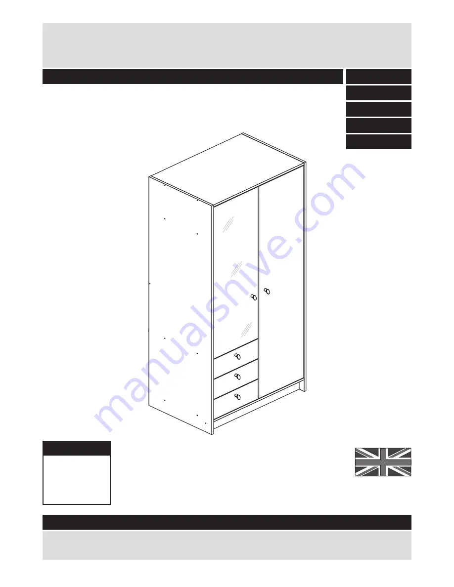 Argos 381/6624 Assembly Instructions Manual Download Page 1