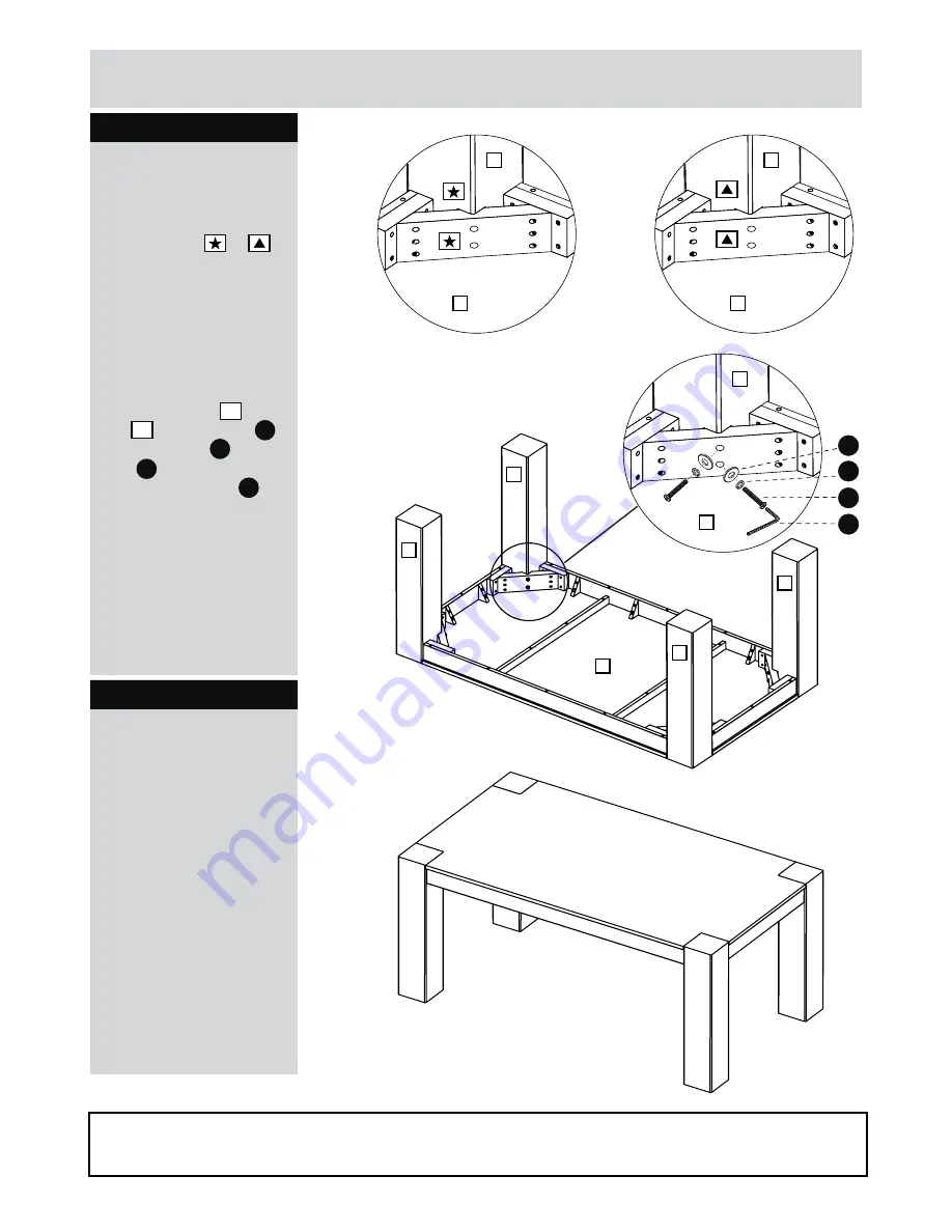 Argos 603/3600 Assembly Instructions Manual Download Page 5