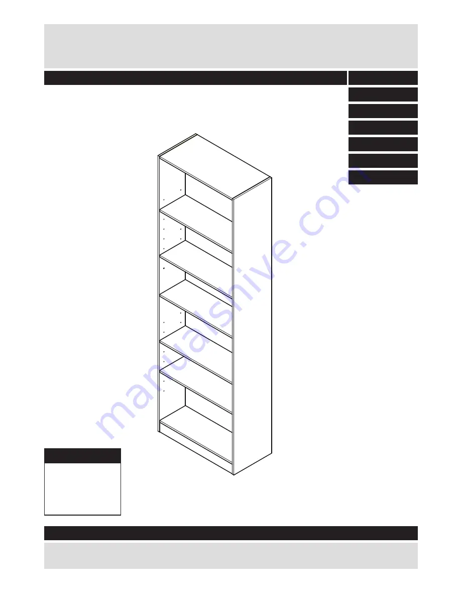 Argos 609/0117 Assembly Instructions Manual Download Page 1