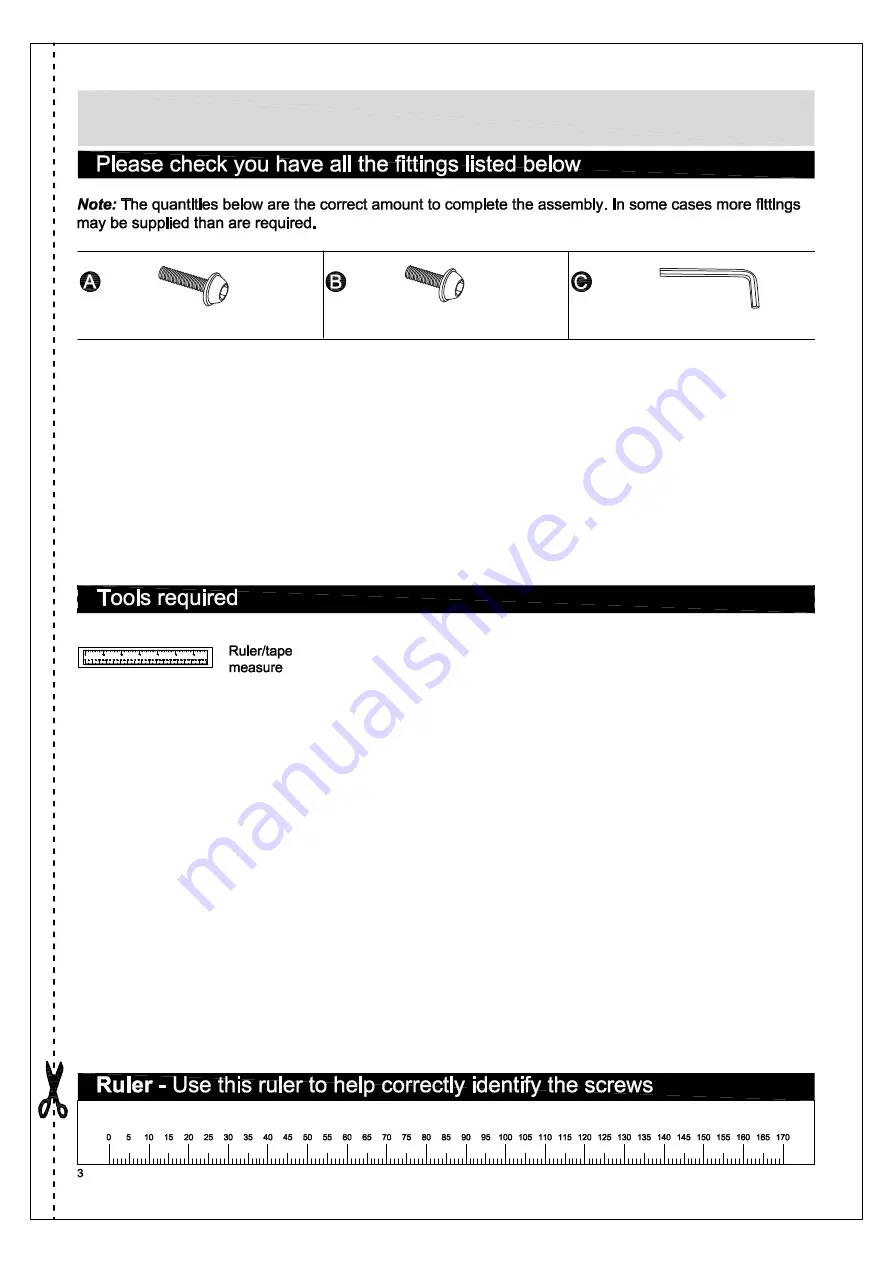 Argos 617/1799 Assembly Instructions Manual Download Page 4