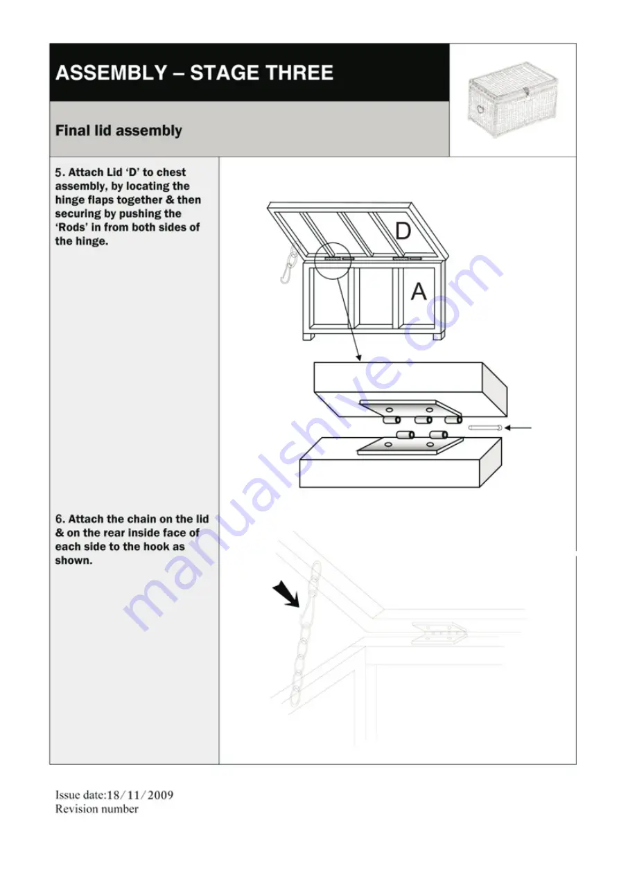 Argos 875/7276 Assembly Instructions Manual Download Page 10