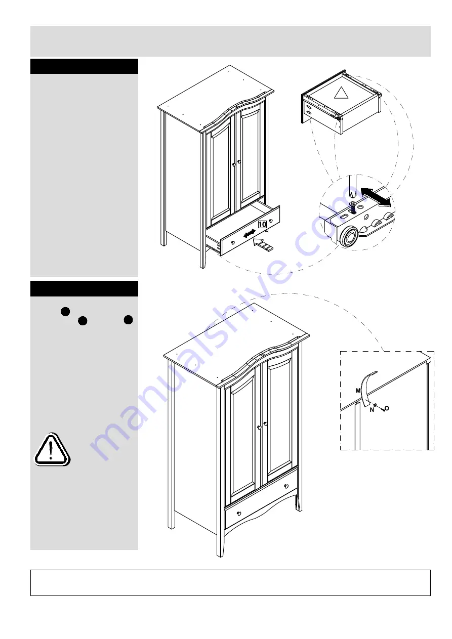 Argos Amelie 247/9873 Assembly Instructions Manual Download Page 15