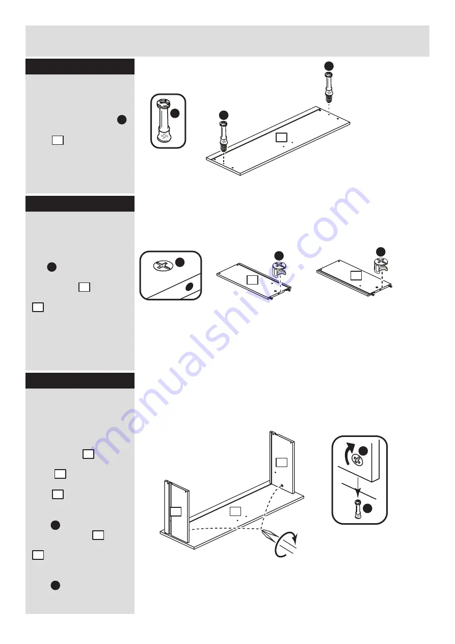 Argos Arvika 356/4921 Assembly Instructions Manual Download Page 8