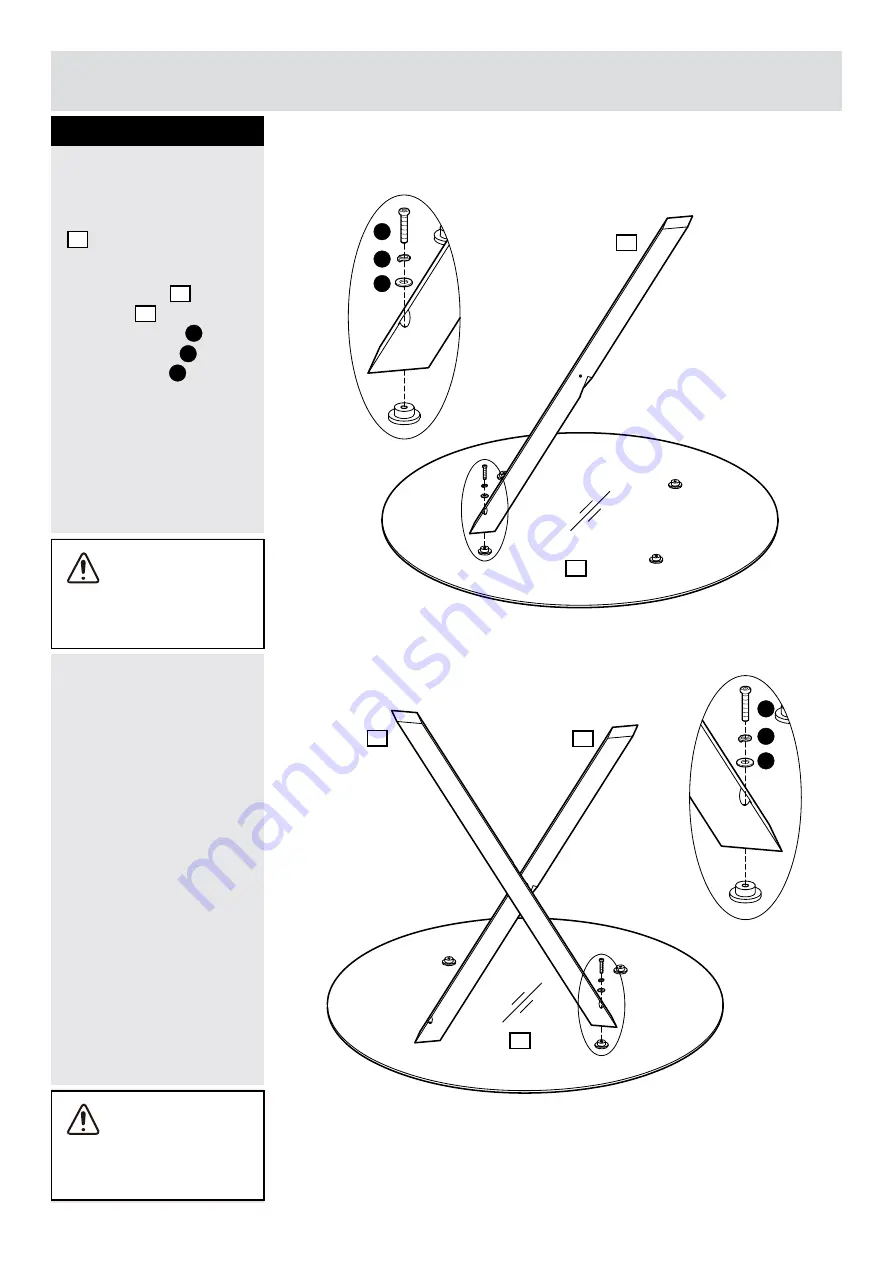 Argos Aspley 391/8168 Assembly Instructions Manual Download Page 4