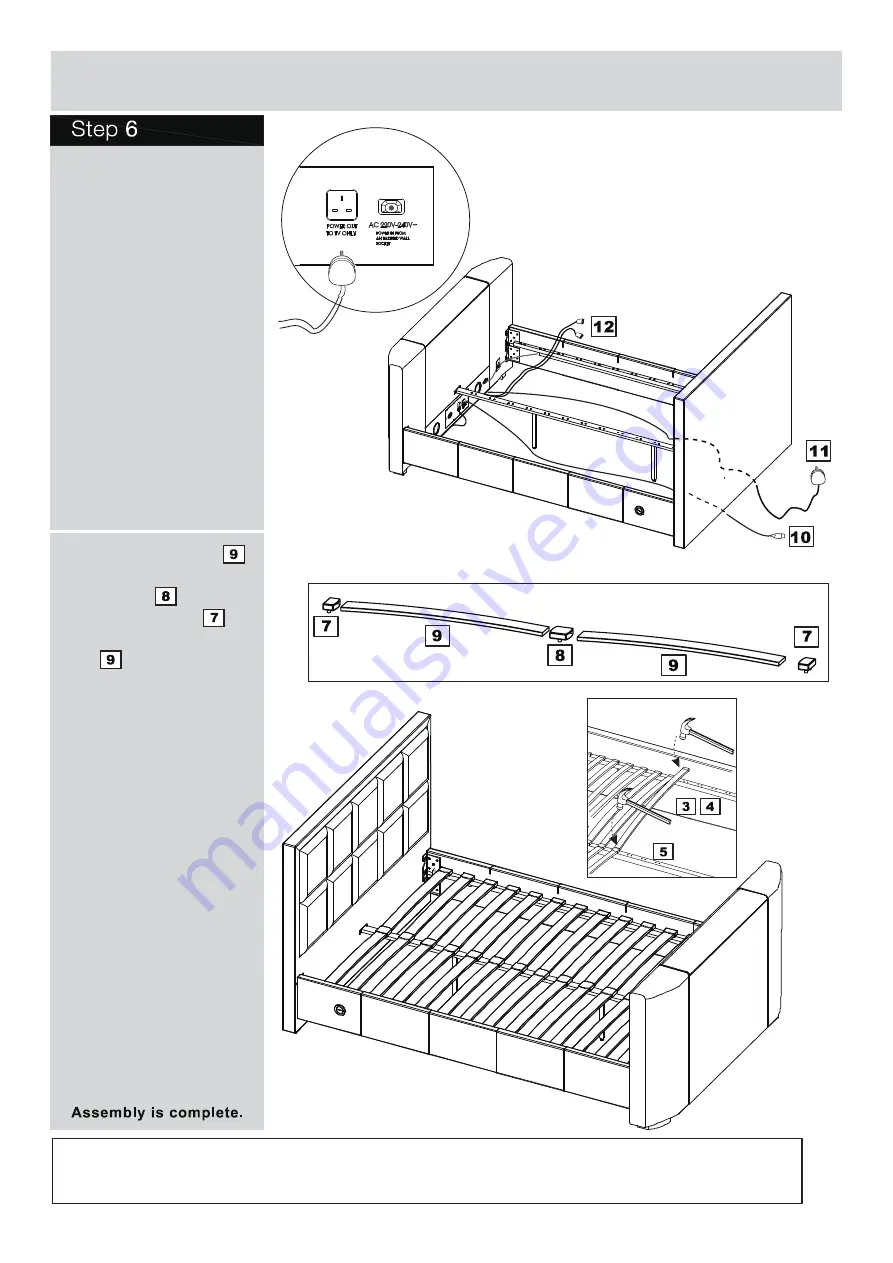 Argos Costello 0464/5643 Скачать руководство пользователя страница 10