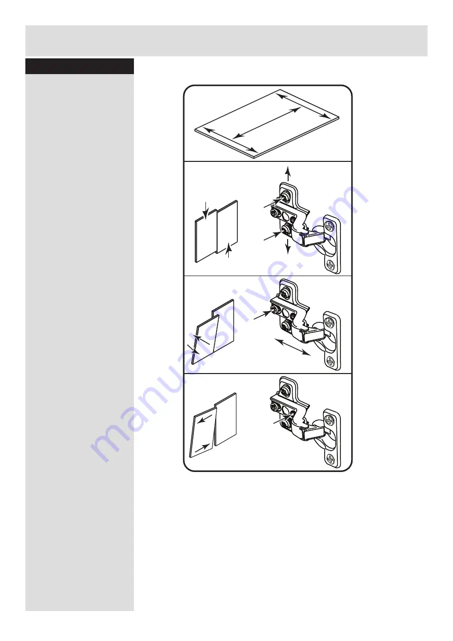 Argos Malibu 2 Drawer 3 Door Robe 238/5792 Скачать руководство пользователя страница 17