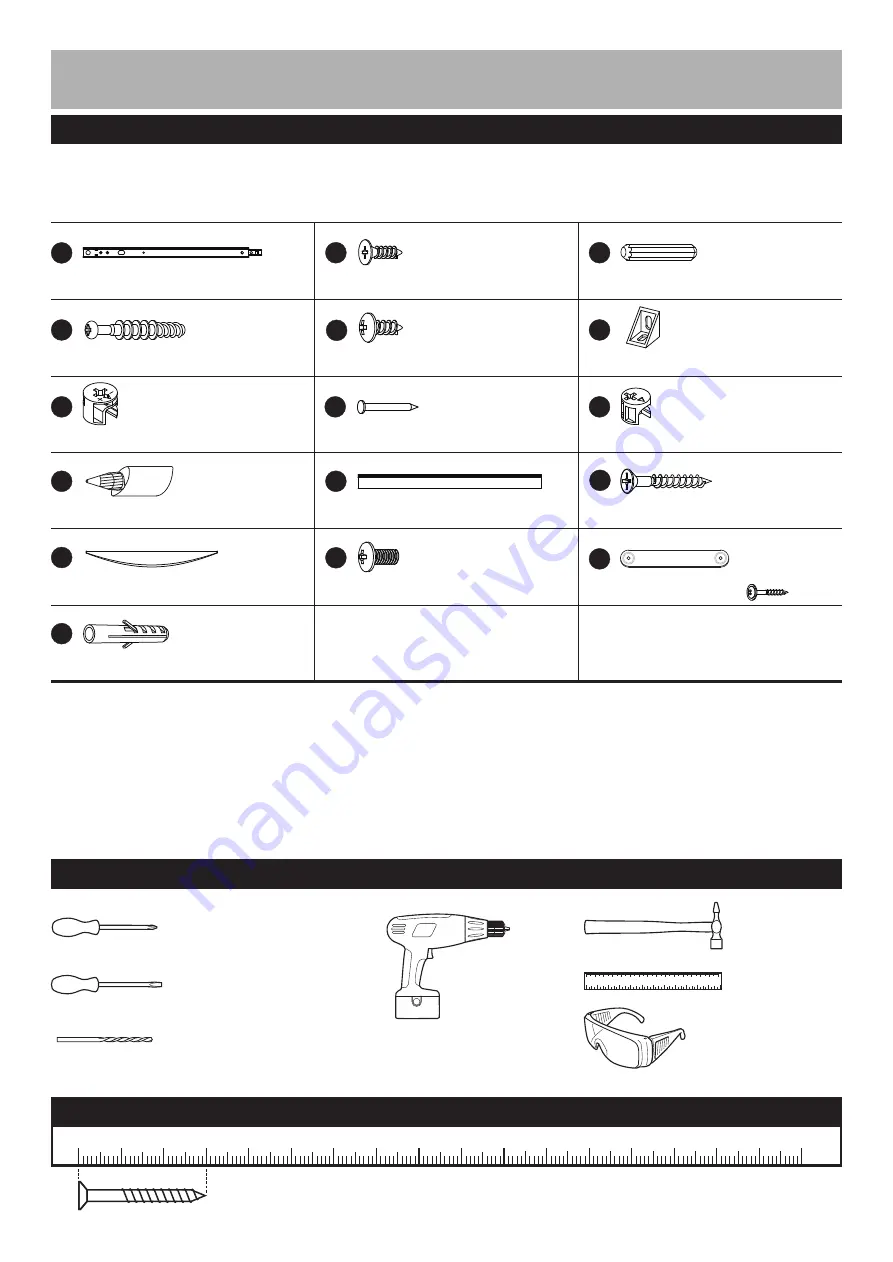 Argos Wooden Filer Assembly Instructions Manual Download Page 4