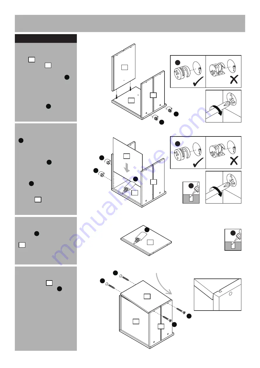 Argos Wooden Filer Assembly Instructions Manual Download Page 13