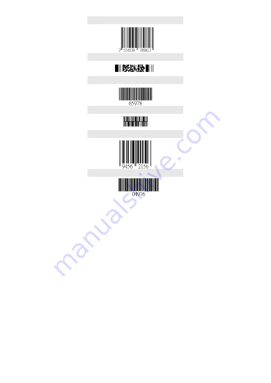 Argox ArgoxScan 9500 Manual Download Page 143