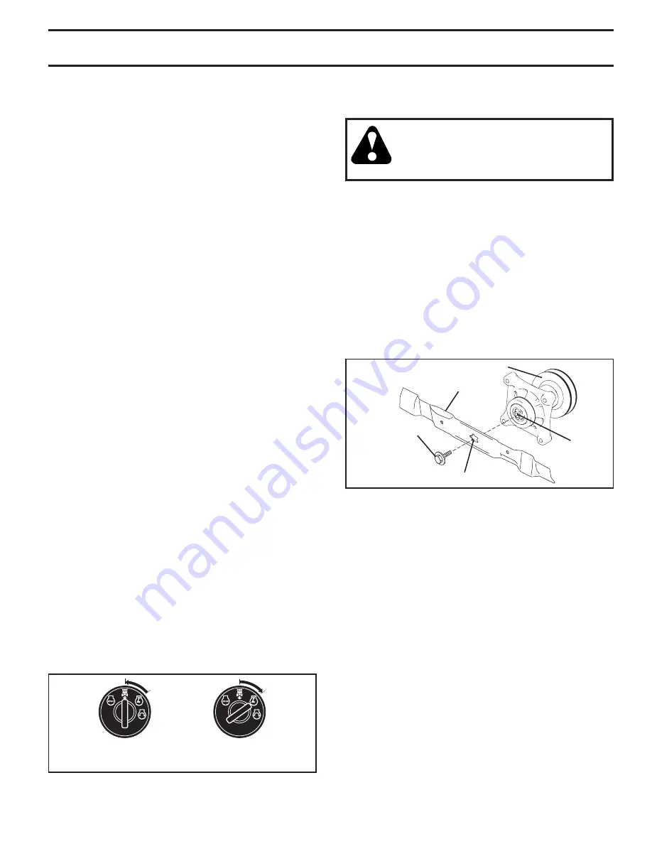 Ariens A19A42 Operator'S Manual Download Page 15