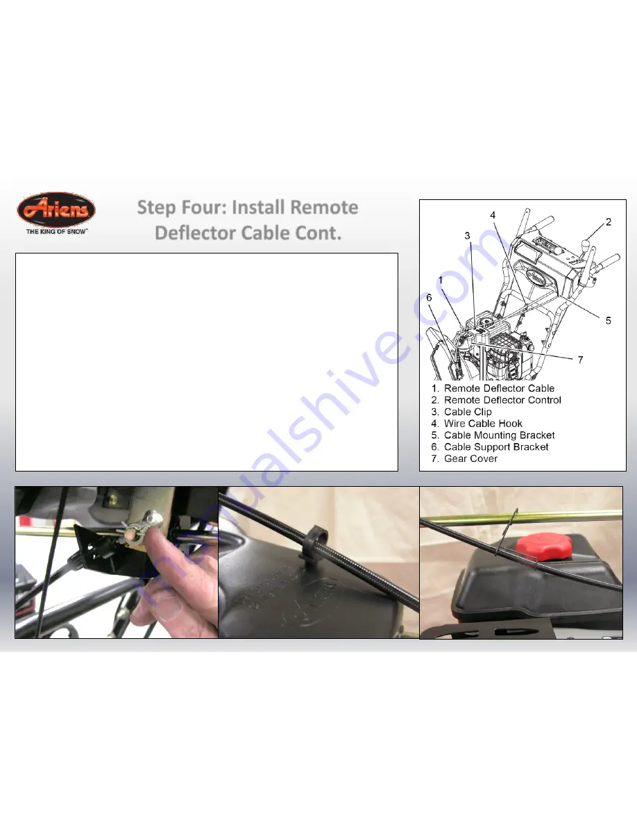 Ariens Compact 24 LE Quick Start Manual Download Page 12