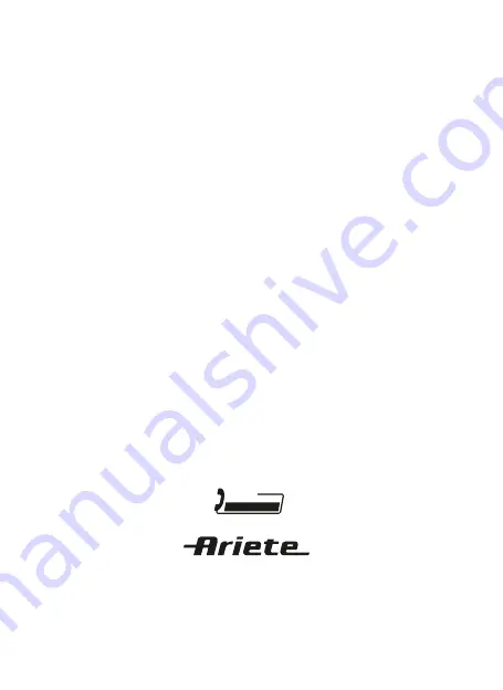 ARIETE Break Arte 2880 Quick Start Manual Download Page 12