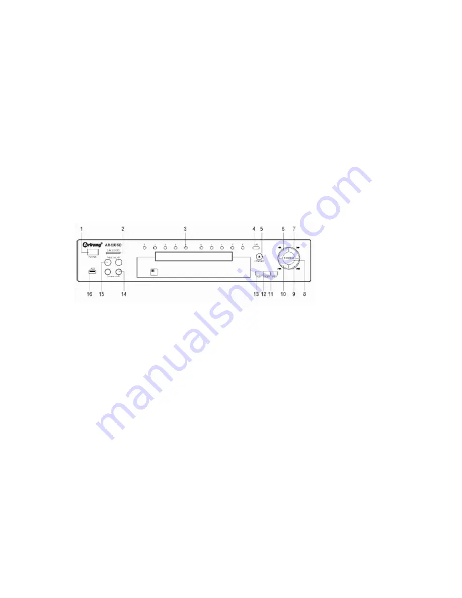 Arirang AR-909SD User Manual Download Page 1