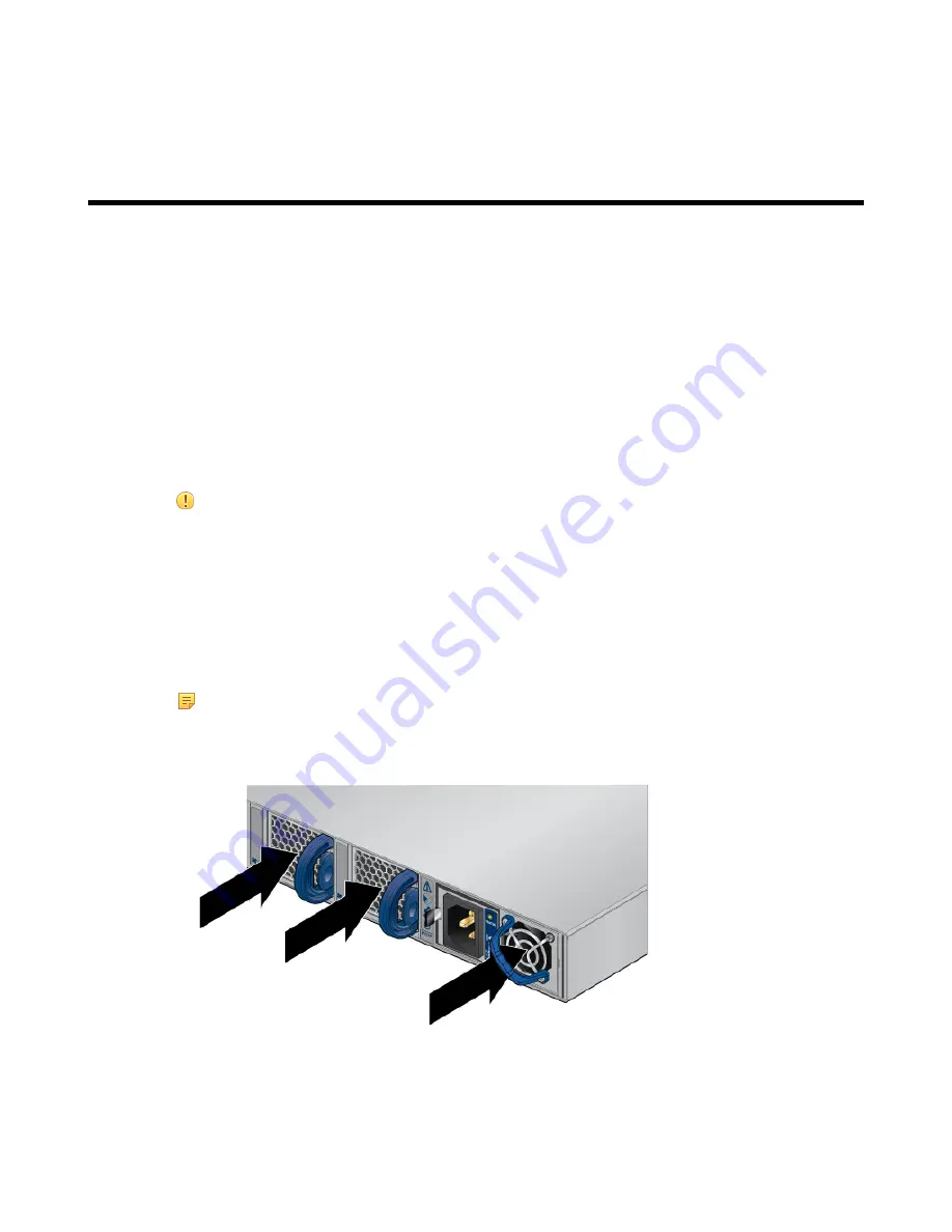 Arista 7010 Series Quick Start Manual Download Page 9