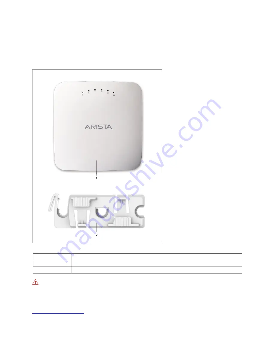 Arista C-230 Quick Start Manual Download Page 6