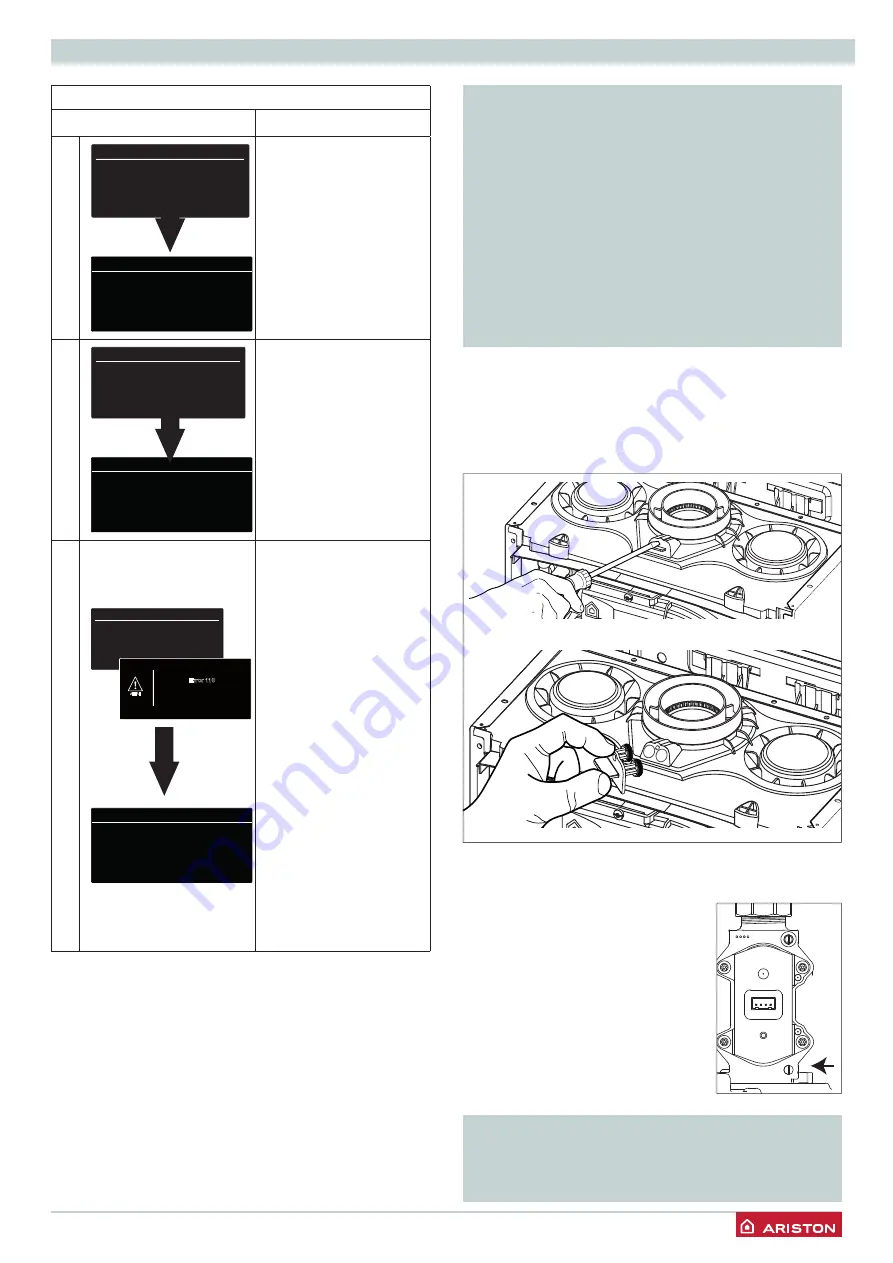 Ariston ALTEAS ONE Net 30 Installation And Servicing Instructions Download Page 31