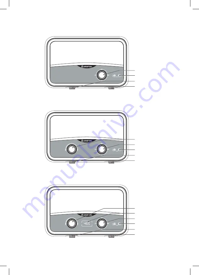 Ariston AURES SLIM FLOW Manual Download Page 6