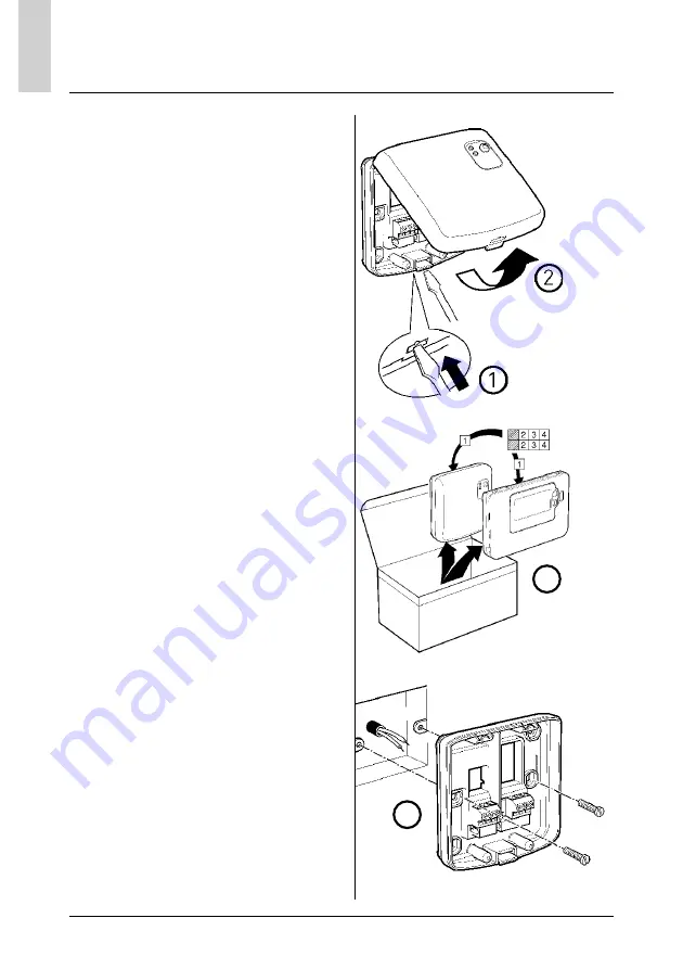 Ariston Chaffoteaux 3318591 Assembly And Operation Instructions Manual Download Page 4