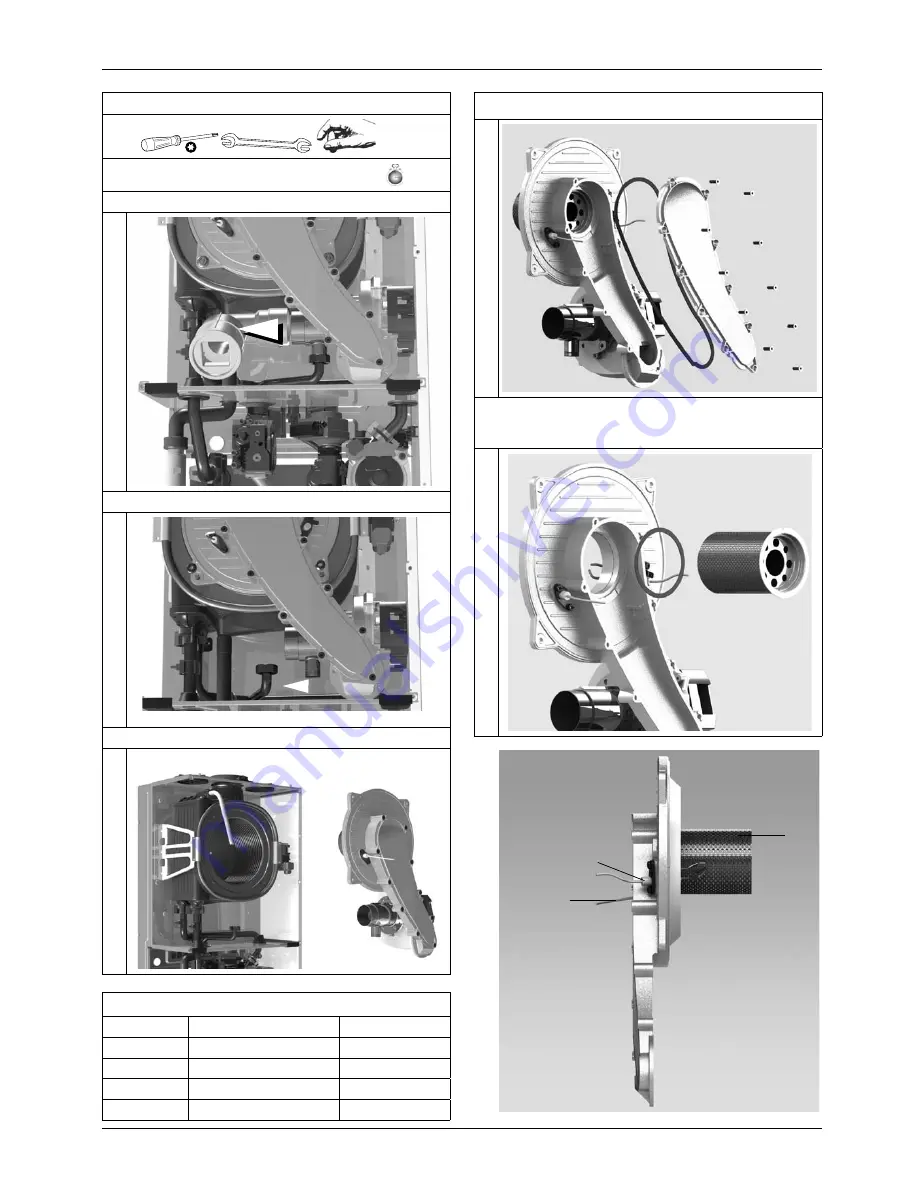 Ariston CLAS HE EVO Installation And Servicing Instructions Download Page 63