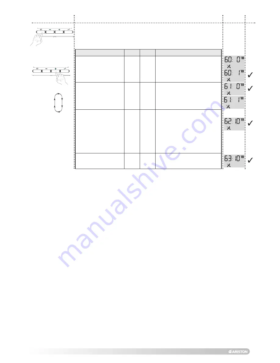 Ariston COMBI A 24 MFFI Operating Instructions Manual Download Page 44