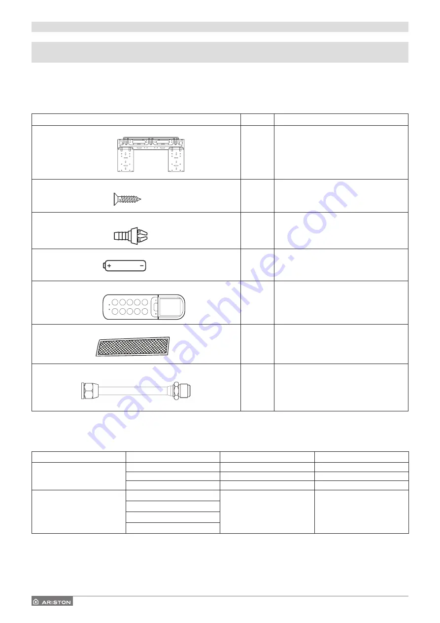 Ariston DUAL 50 XD0C-O User And Installation Manual Download Page 120