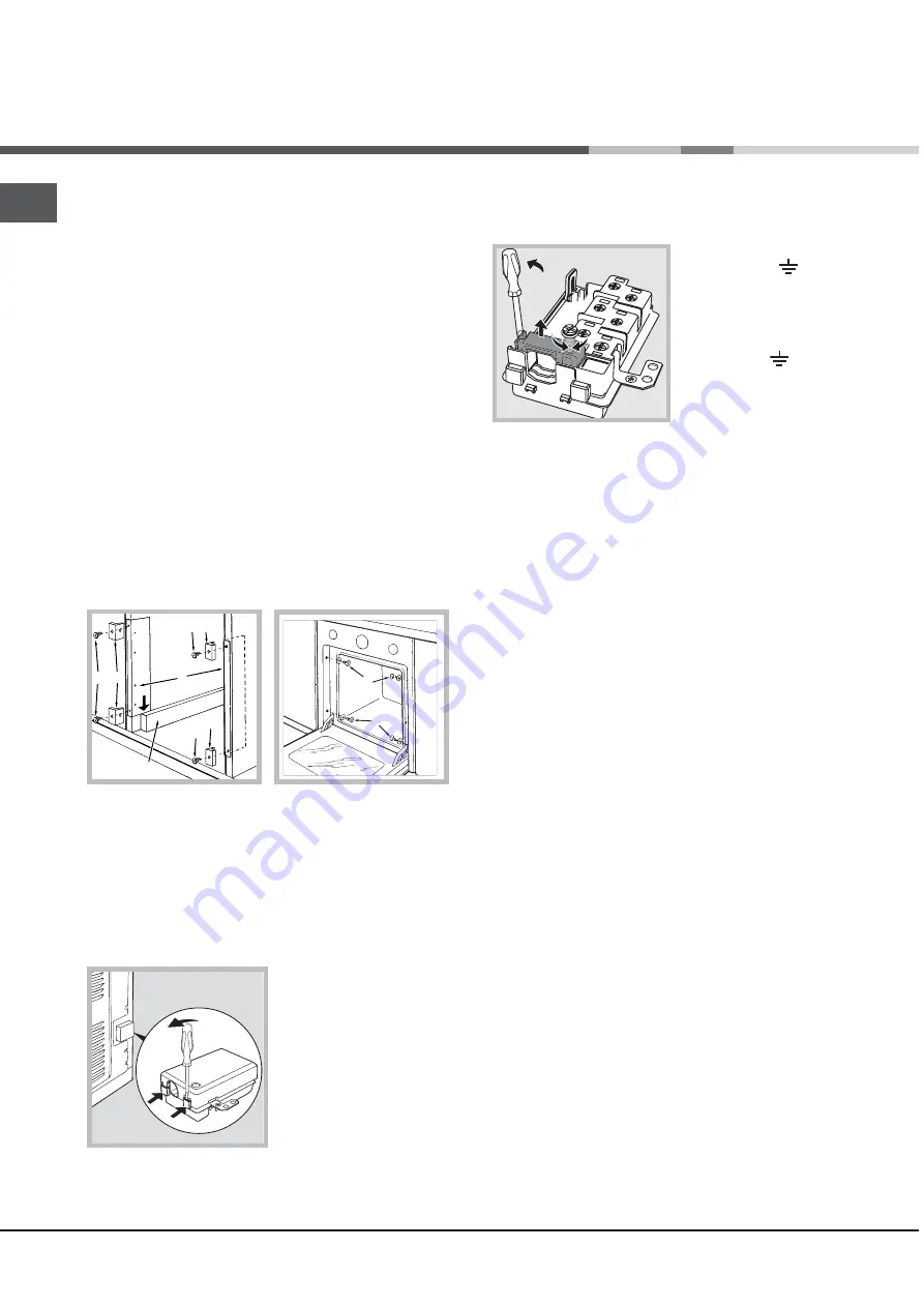 Ariston FB 86 P.1/E Operating Instructions Manual Download Page 28